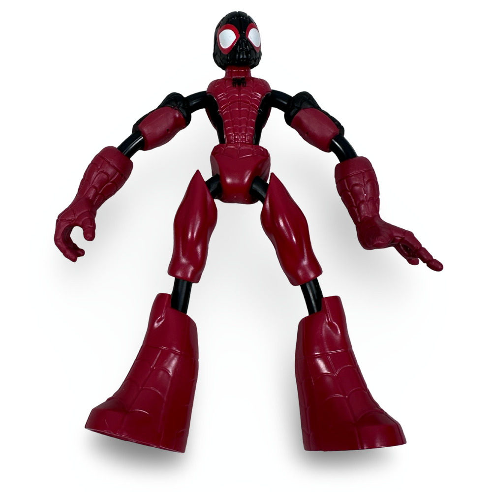 Hasbro Marvel Spider-Man Bend and Flex Miles Morales Action Figure 6" Loose 2019